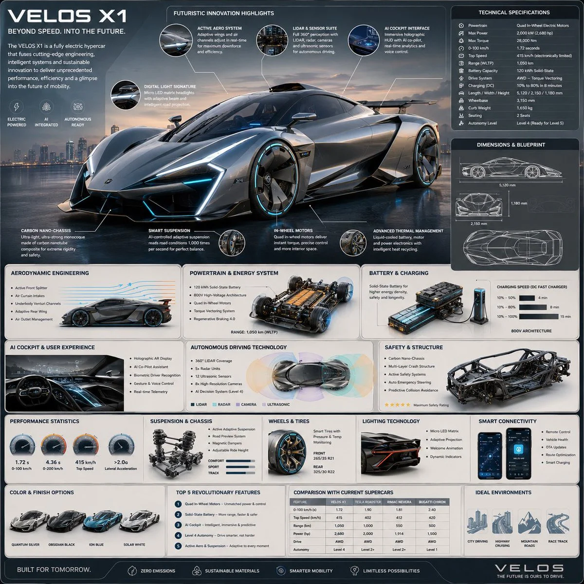 Reimagining Tomorrow: The {CAR_NAME} Hypercar Infographic