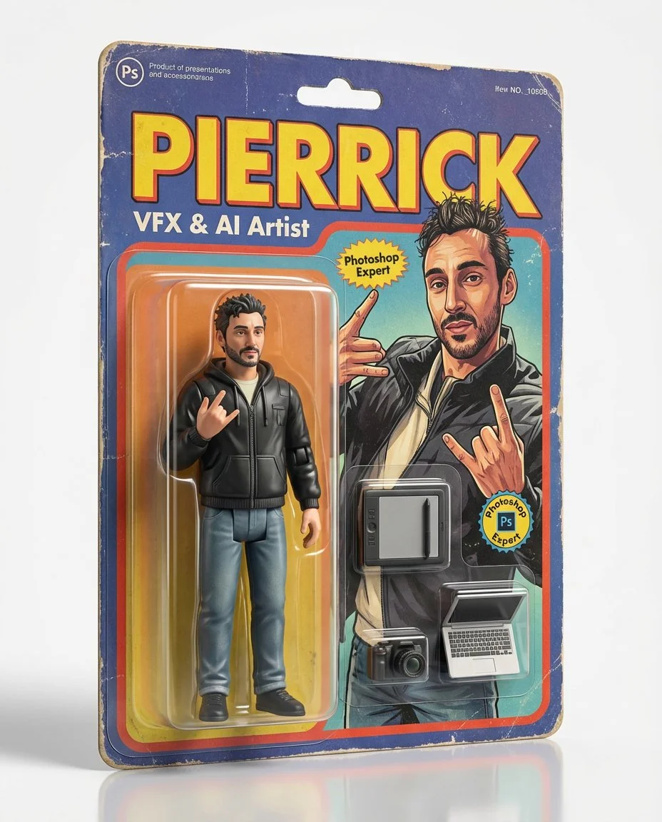 Retro Action Figure Reimagined: Meet Pierrick!