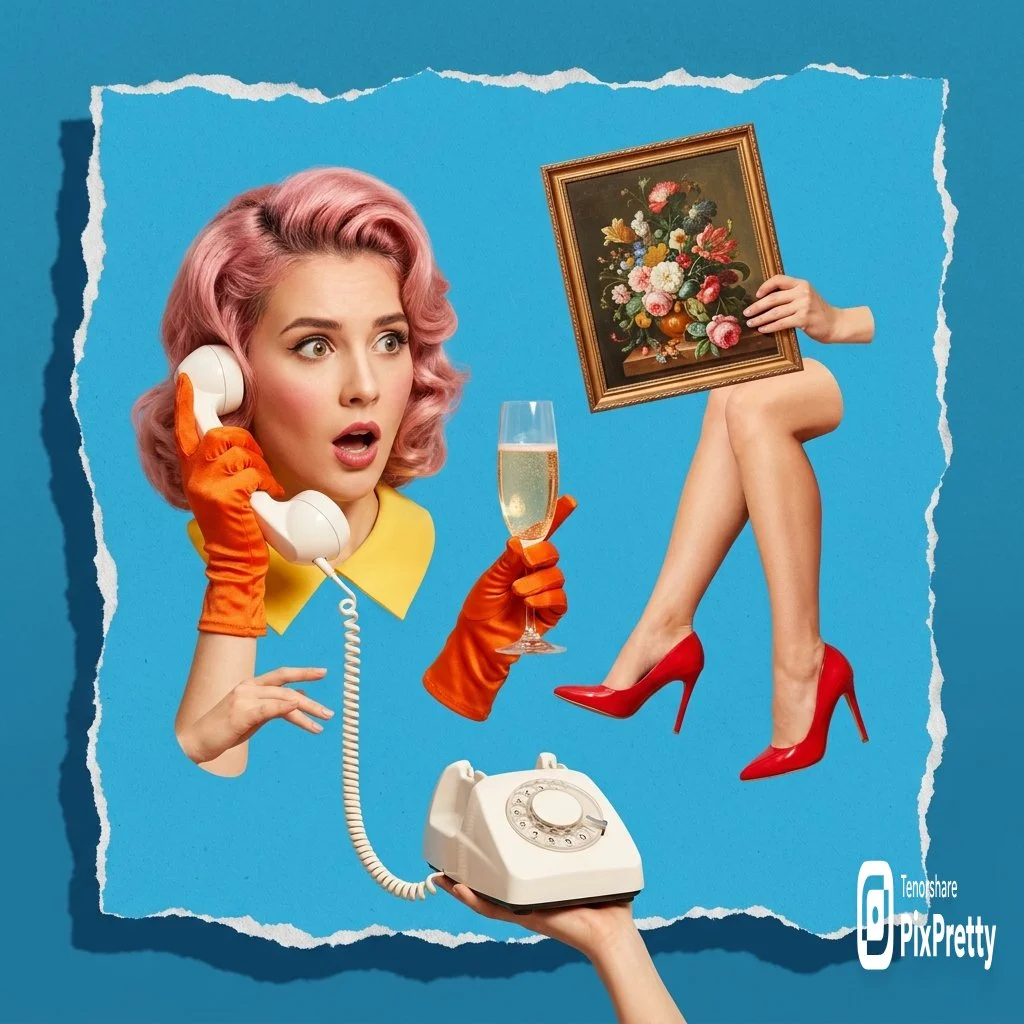 Retro Surrealism: A Tapestry of Disembodiment