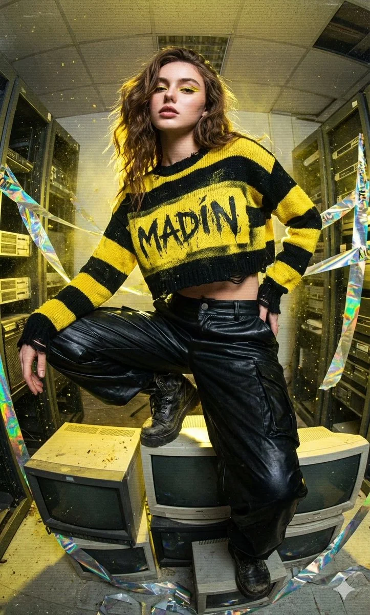 Retro Tech Vibes: A Neon Noir Aesthetic