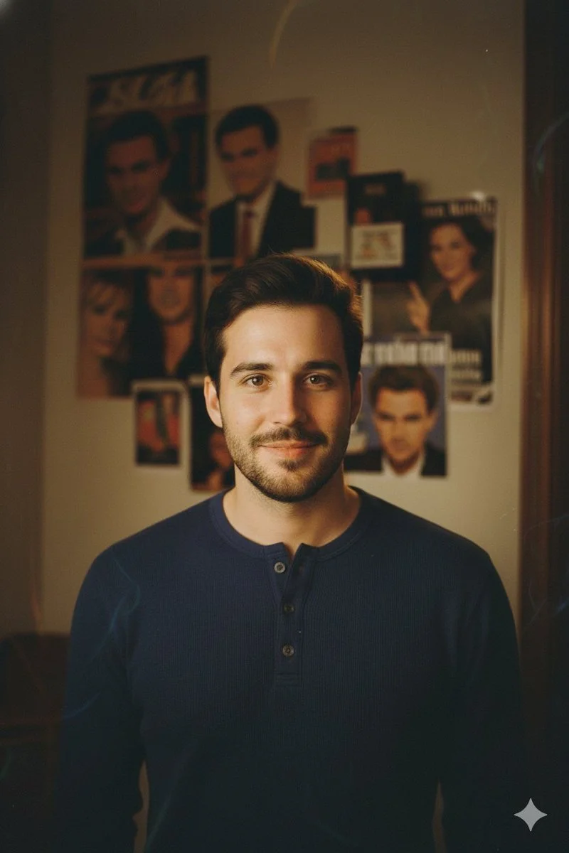 Retro Vibes: A 90s Portrait Revival