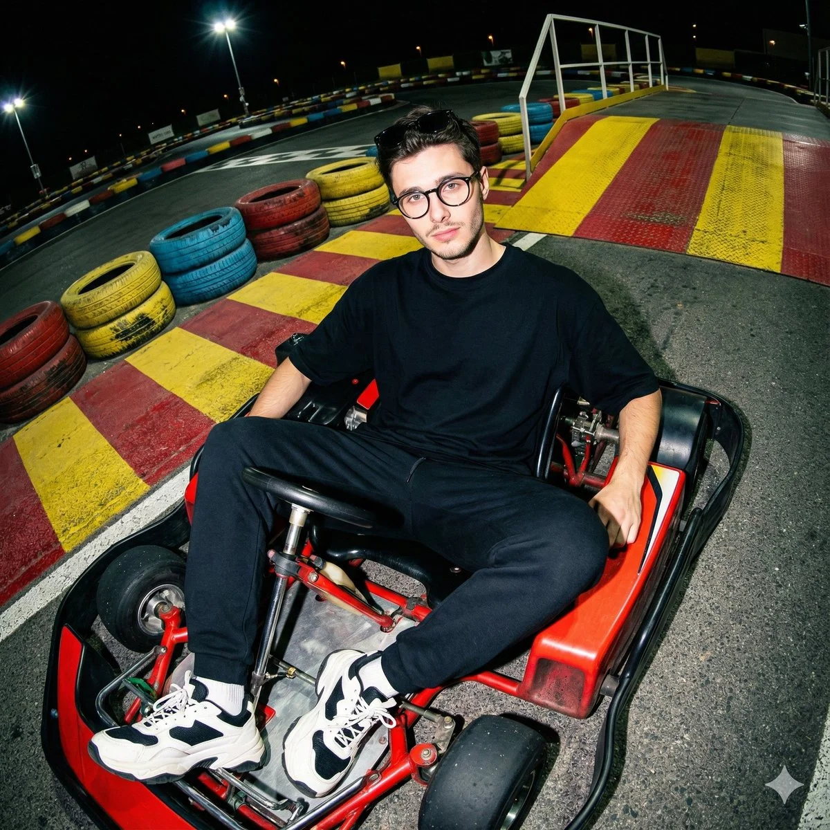 Revved Up Style: A Go-Karting Adventure
