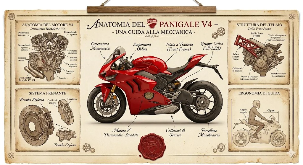 Revving Through History: Ducati Panigale V4 Anatomy