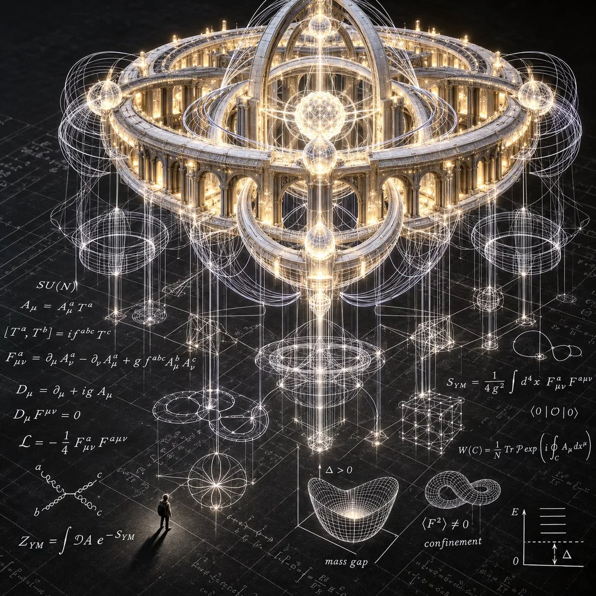 Riemann Hypothesis Sketches Rise Into Photorealistic Impossible Architecture