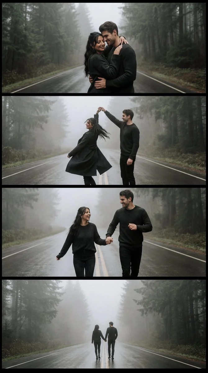 Romance in the Fog: A Cinematic Love Story