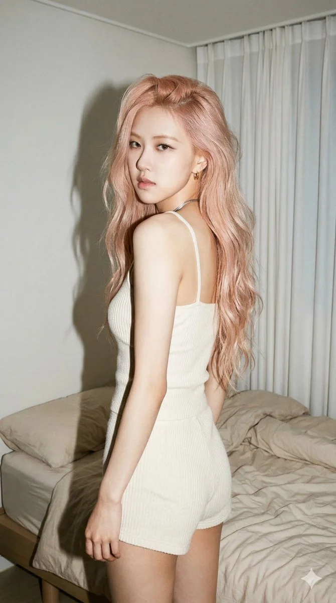 Rosé’s Quiet Night: A Soft Look Before Bed