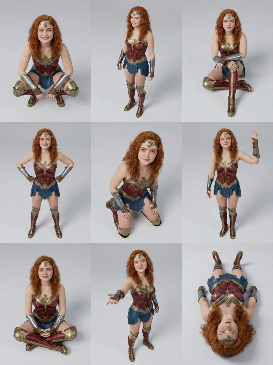 Sadie Sink: A Glamorous Wonder Woman in Nine Poses