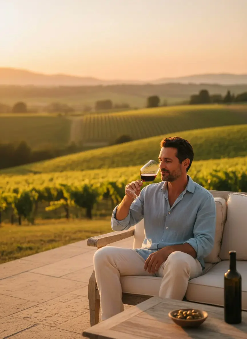 Savoring the Moment at Sunset