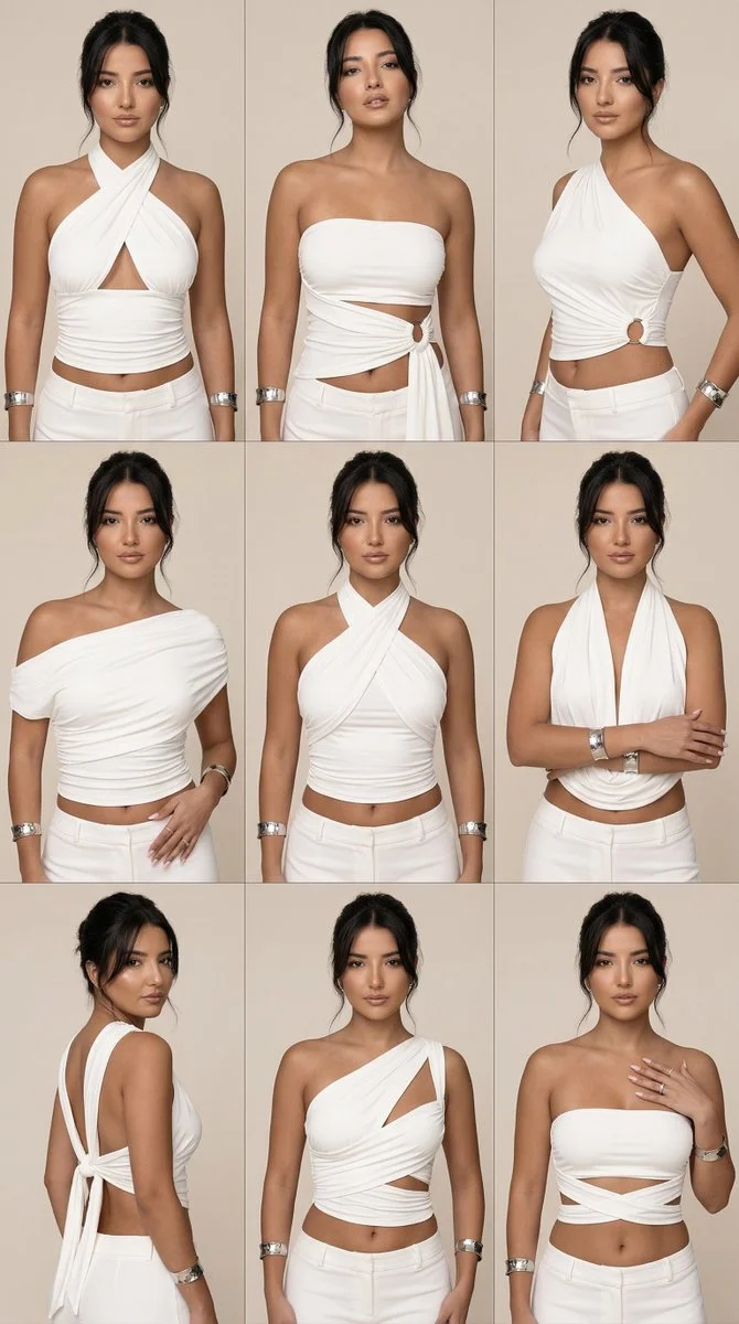 Sculpted Elegance in Nine Frames