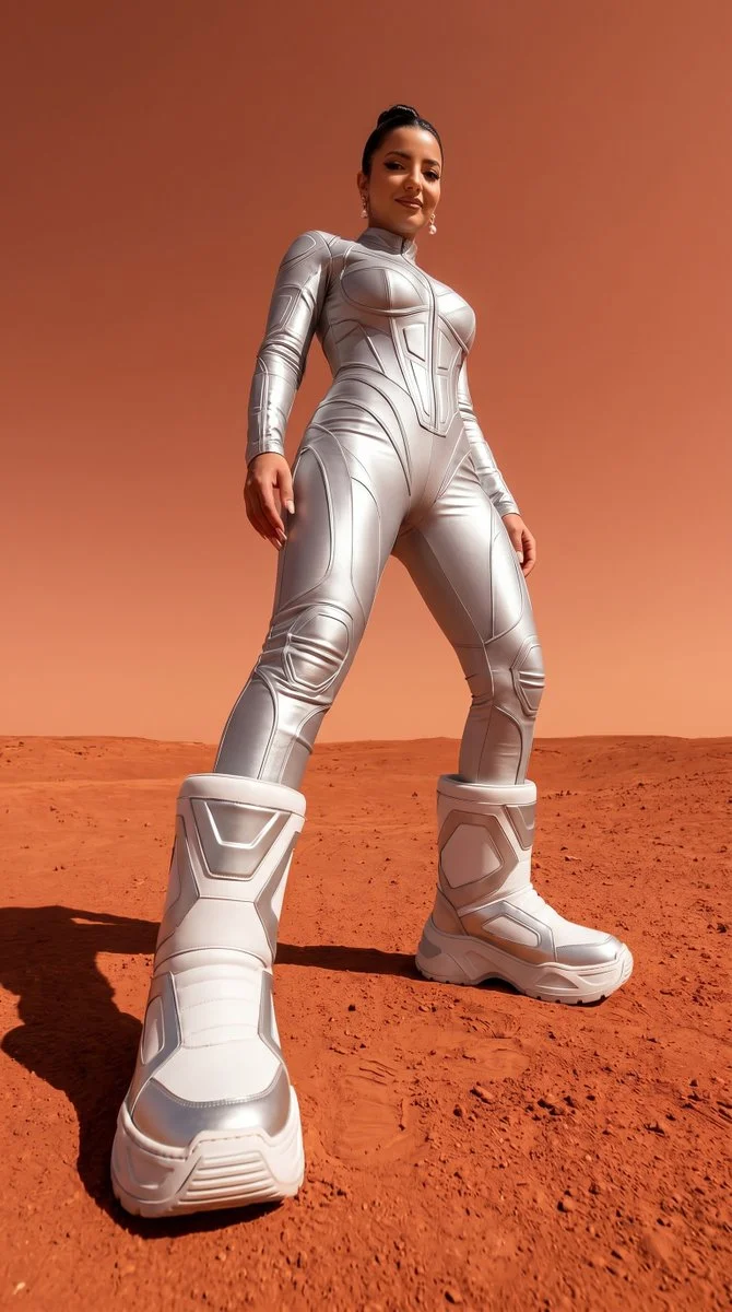 Sculptural Luxury on the Martian Horizon