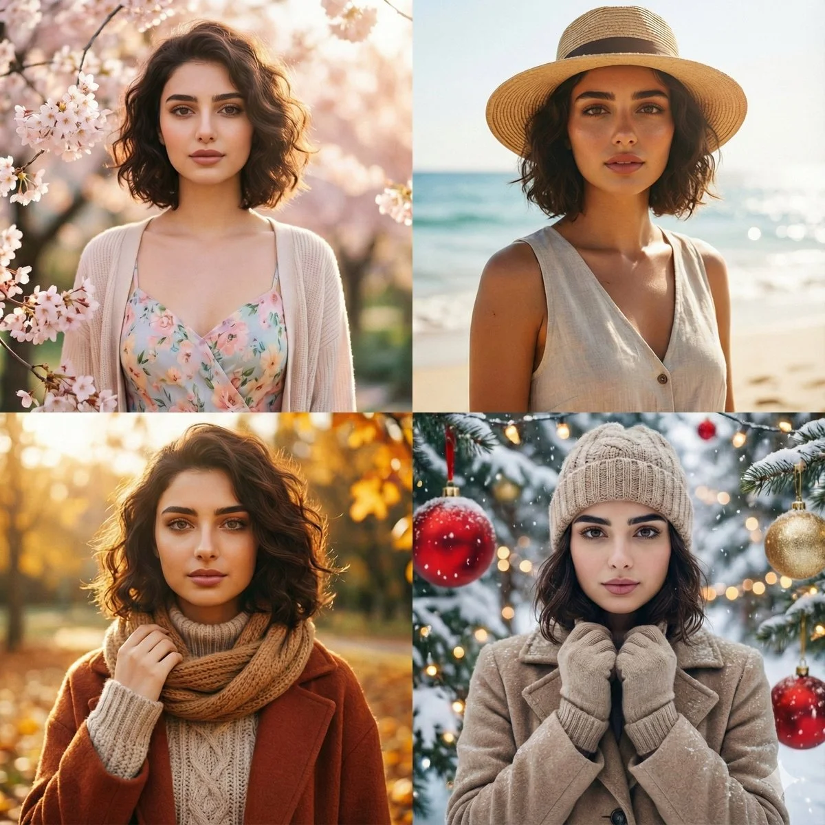 Seasons of Self: A Year in Four Frames