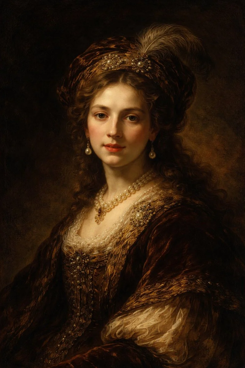 Serene Majesty Amid Shadowed Splendor