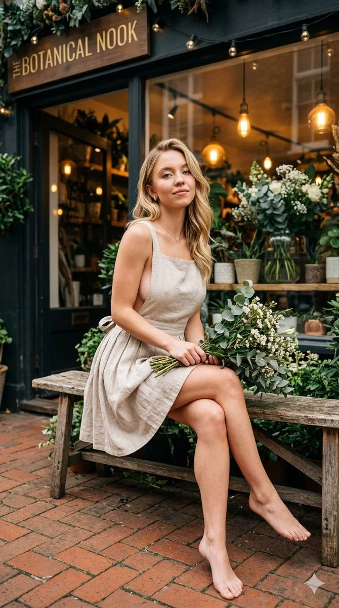 Serene Moments in a Botanical Haven