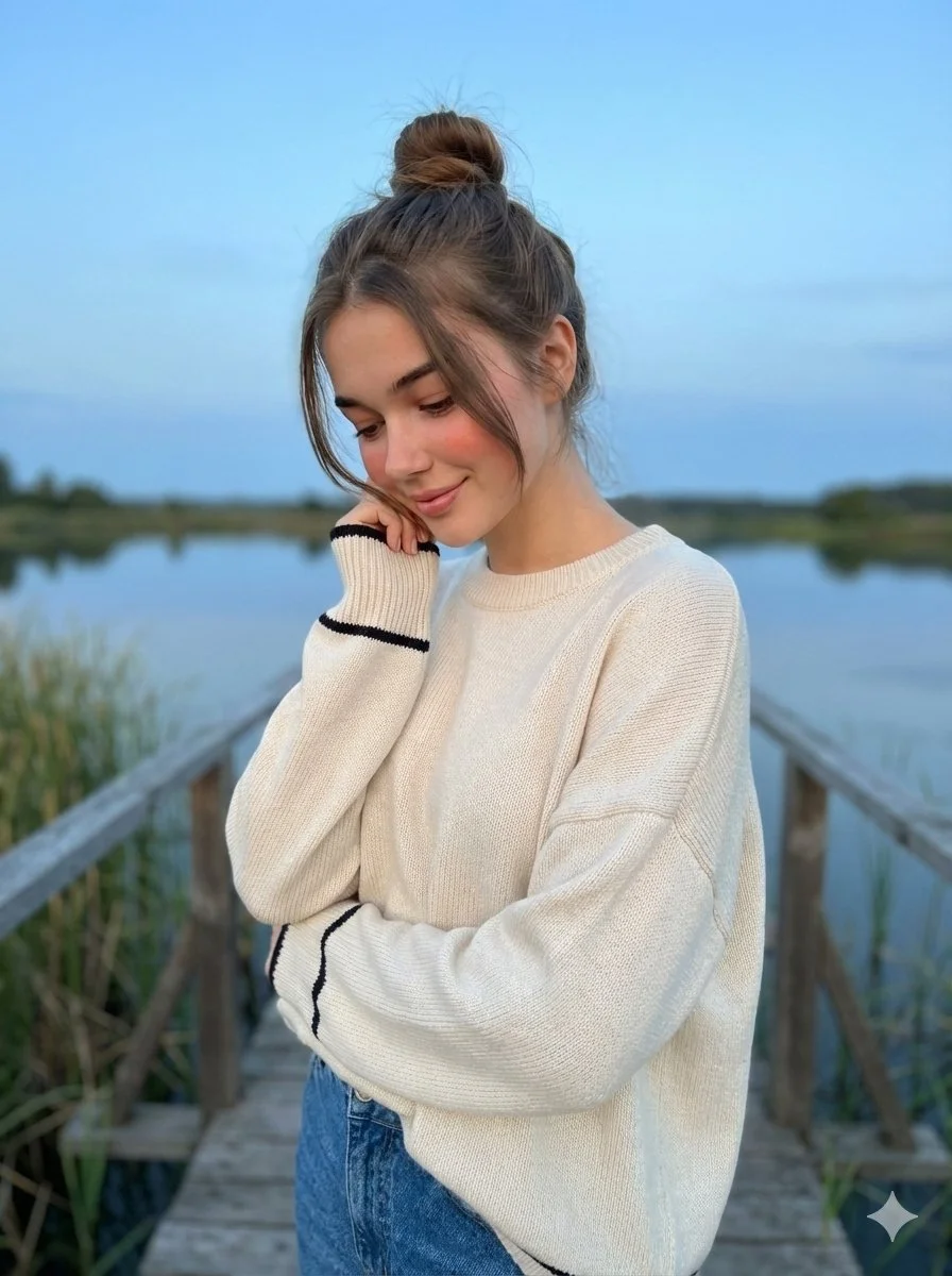 Serene Moments on the Pier