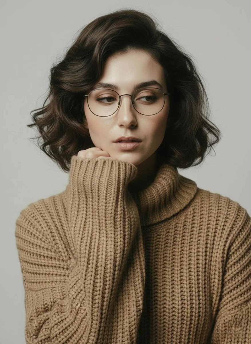 Serene Scandinavian Fashion: A Minimalist Portrait Series