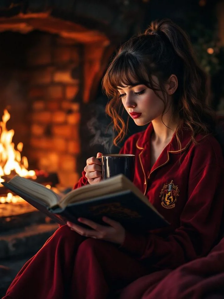 Serenity by the Fire: A Cozy Reading Retreat