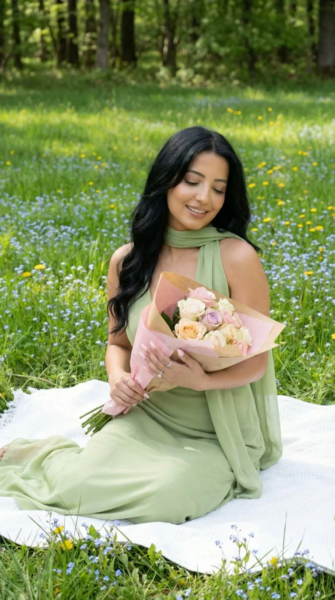 Serenity in Bloom: A Nature Portrait