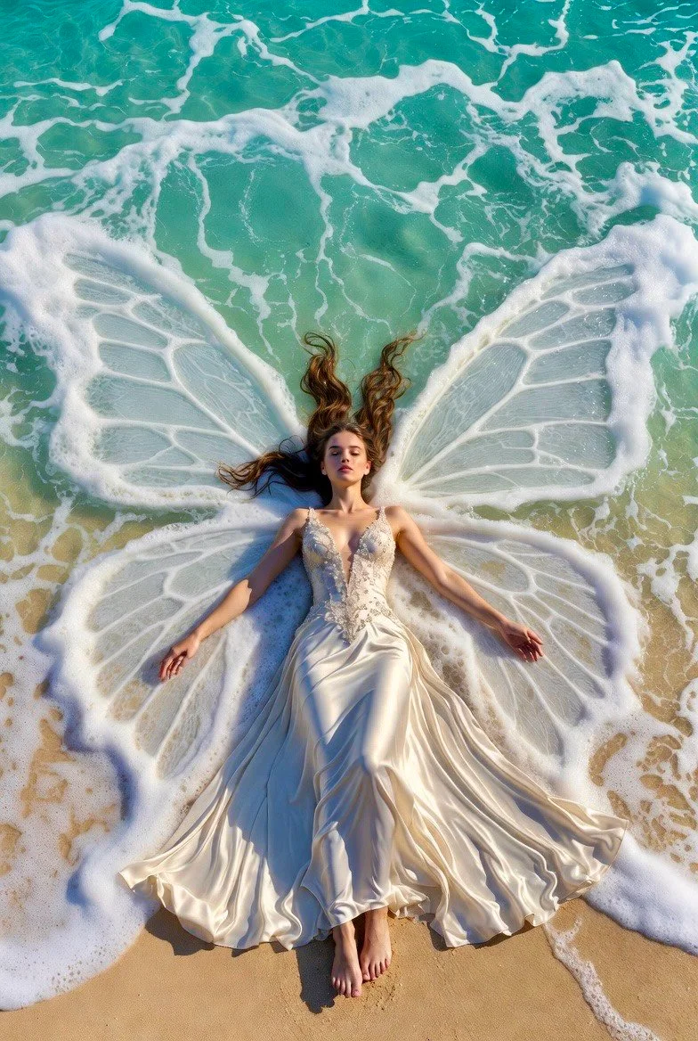 Serenity in Oceanic Wings