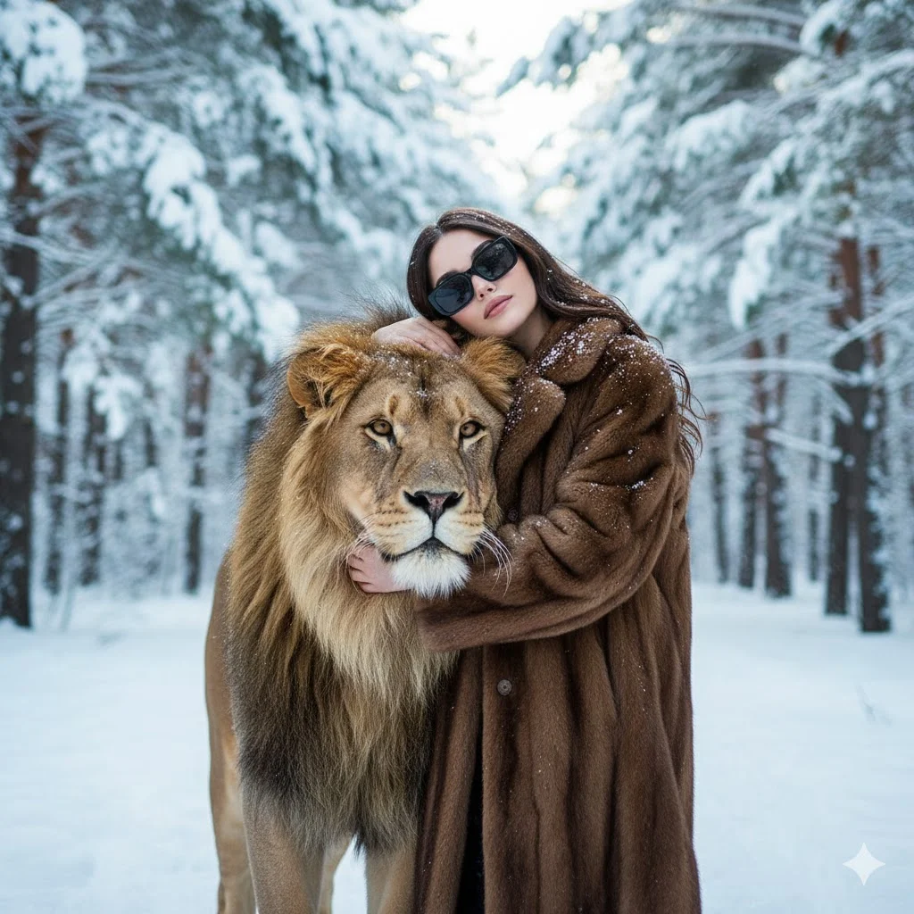 Serenity in Snow: A Majestic Embrace