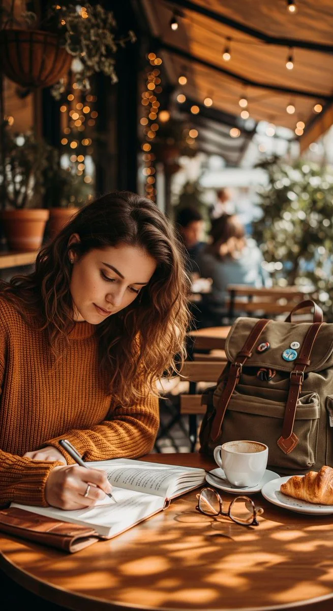 Serenity in the Sun: A Café Oasis