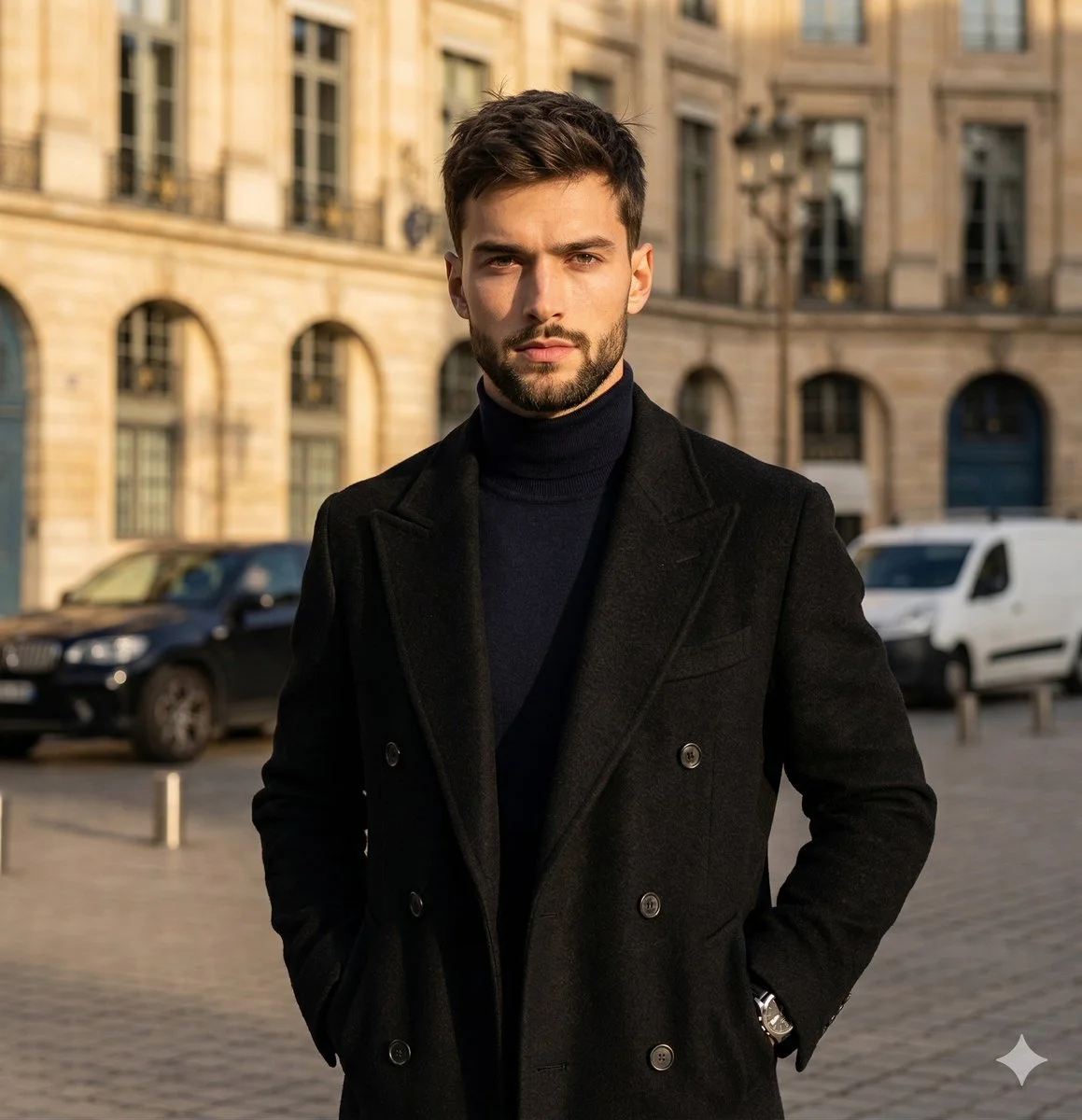 Sharp Street Style: Dramatic Light on a Modern Gent