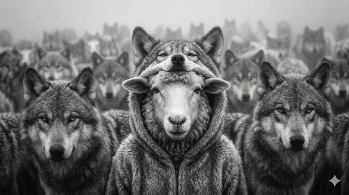 Sheep in Wolf’s Clothing Amid the Pack