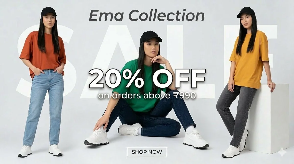 Shop the Bold Ema Collection: 20% Off Now!