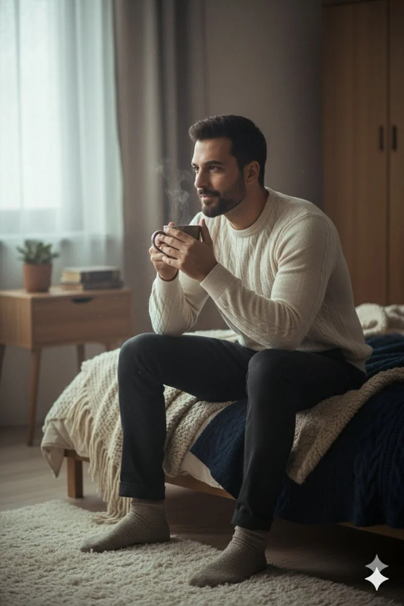 Sipping Serenity: A Cozy Winter Morning