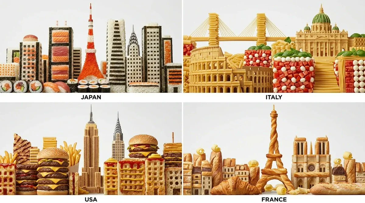 Skylines Reimagined: Cities Built from Their Top Products