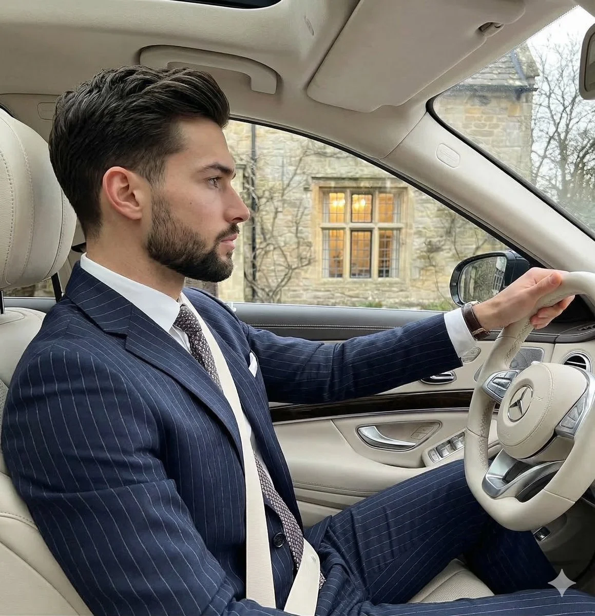 Sleek Asymmetry: A Sophisticated Glimpse of Luxury