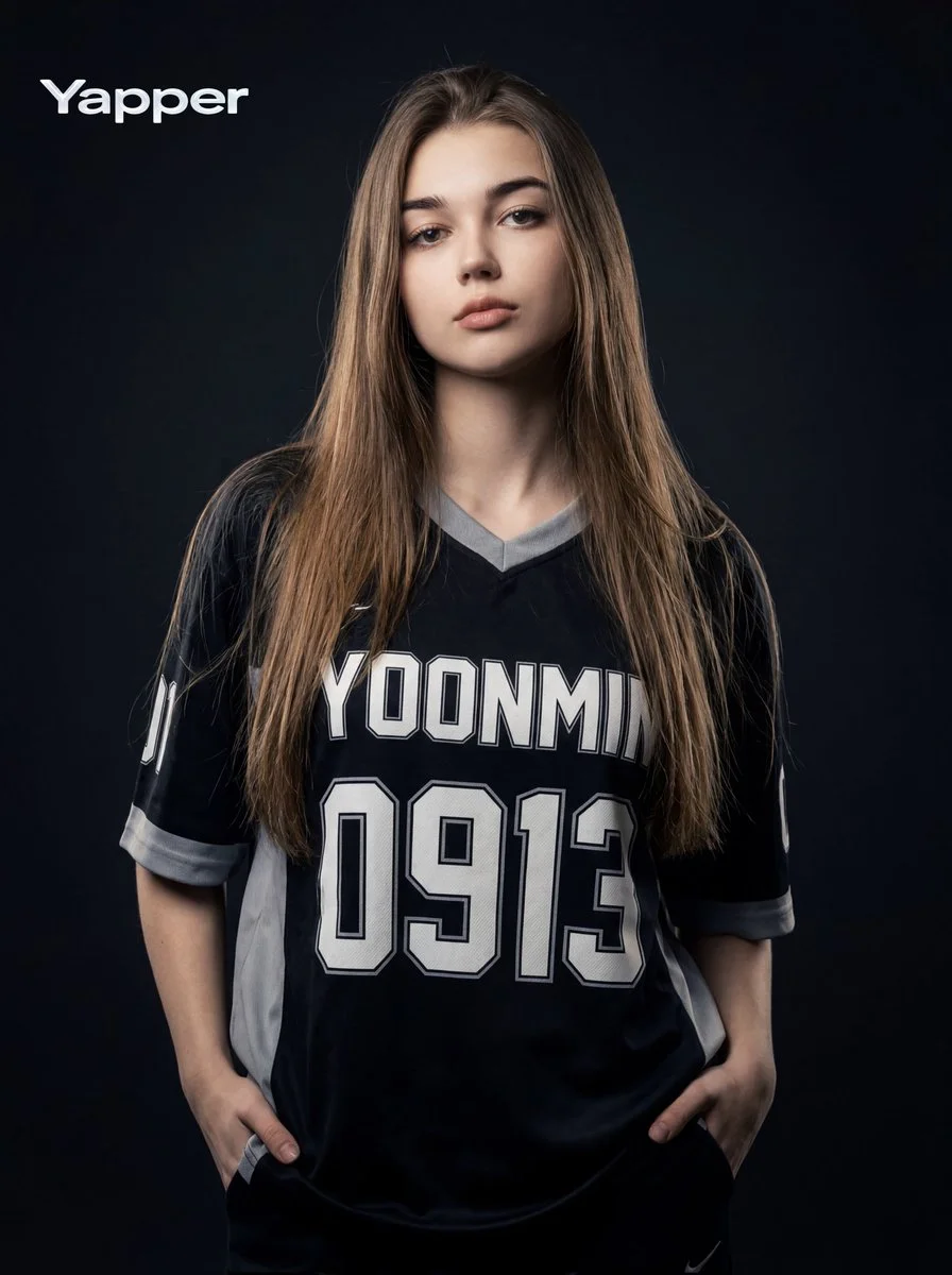 Sleek Confidence: Studio Sports Portrait