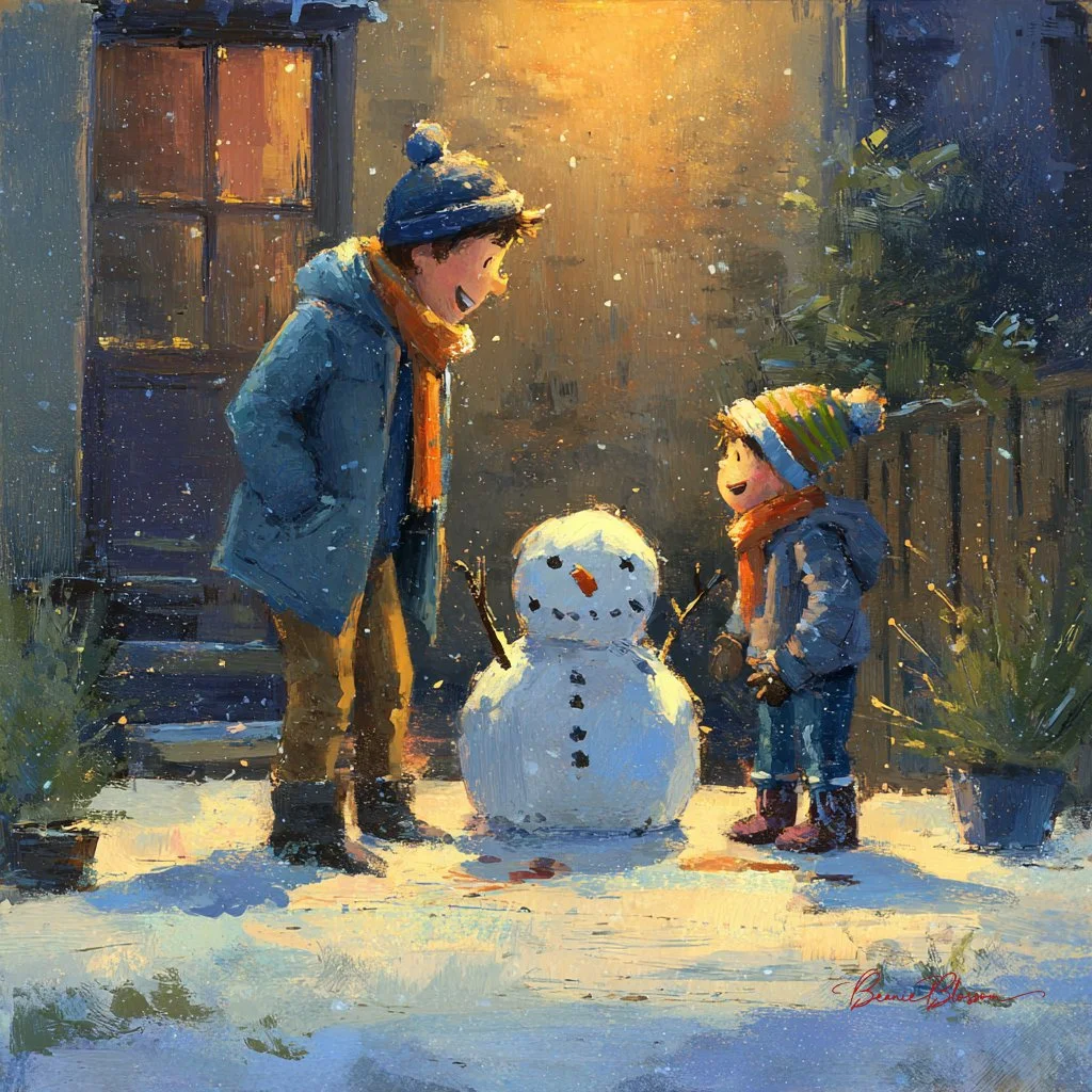 Snowy Smiles: A Family's Winter Wonderland