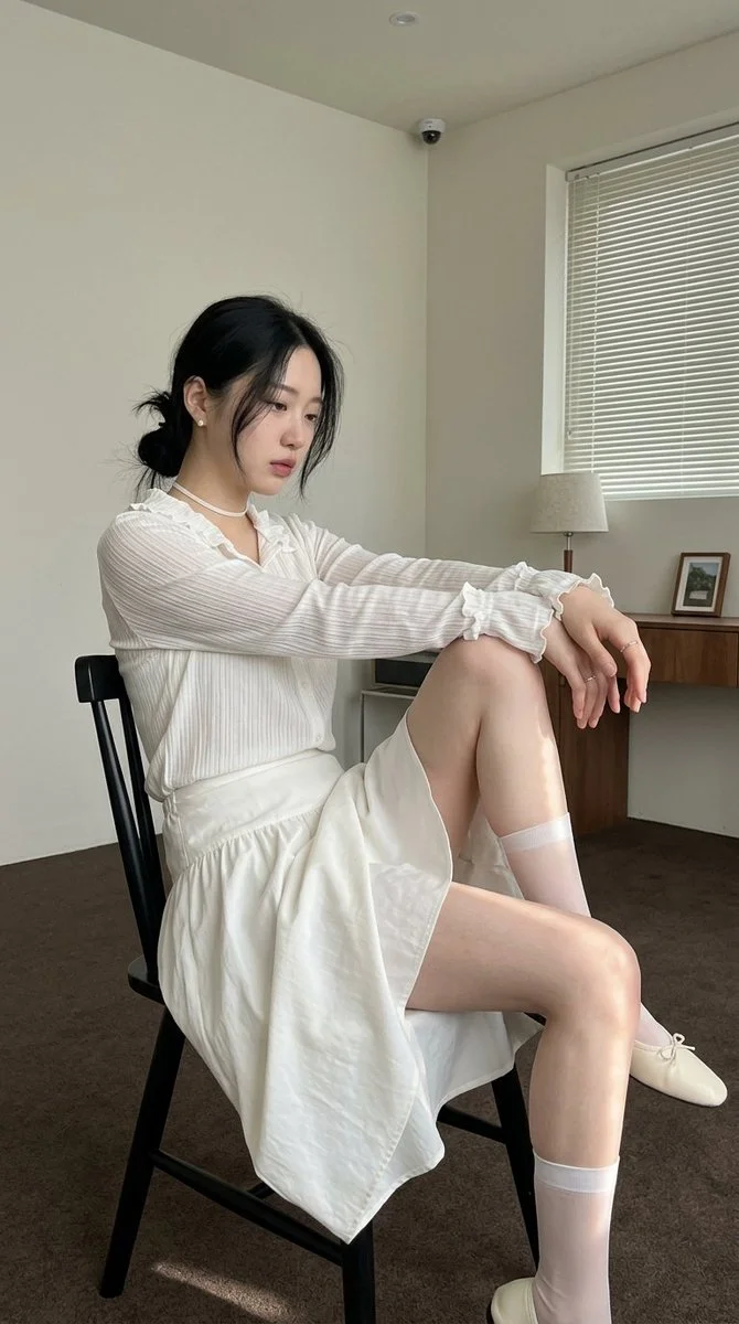 Soft Afternoon in a Minimalist Room