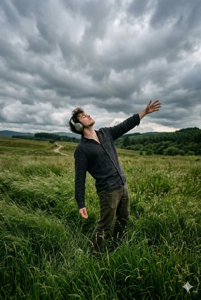 Solitude in Sound: A Moody Portrait in the Tall Grass