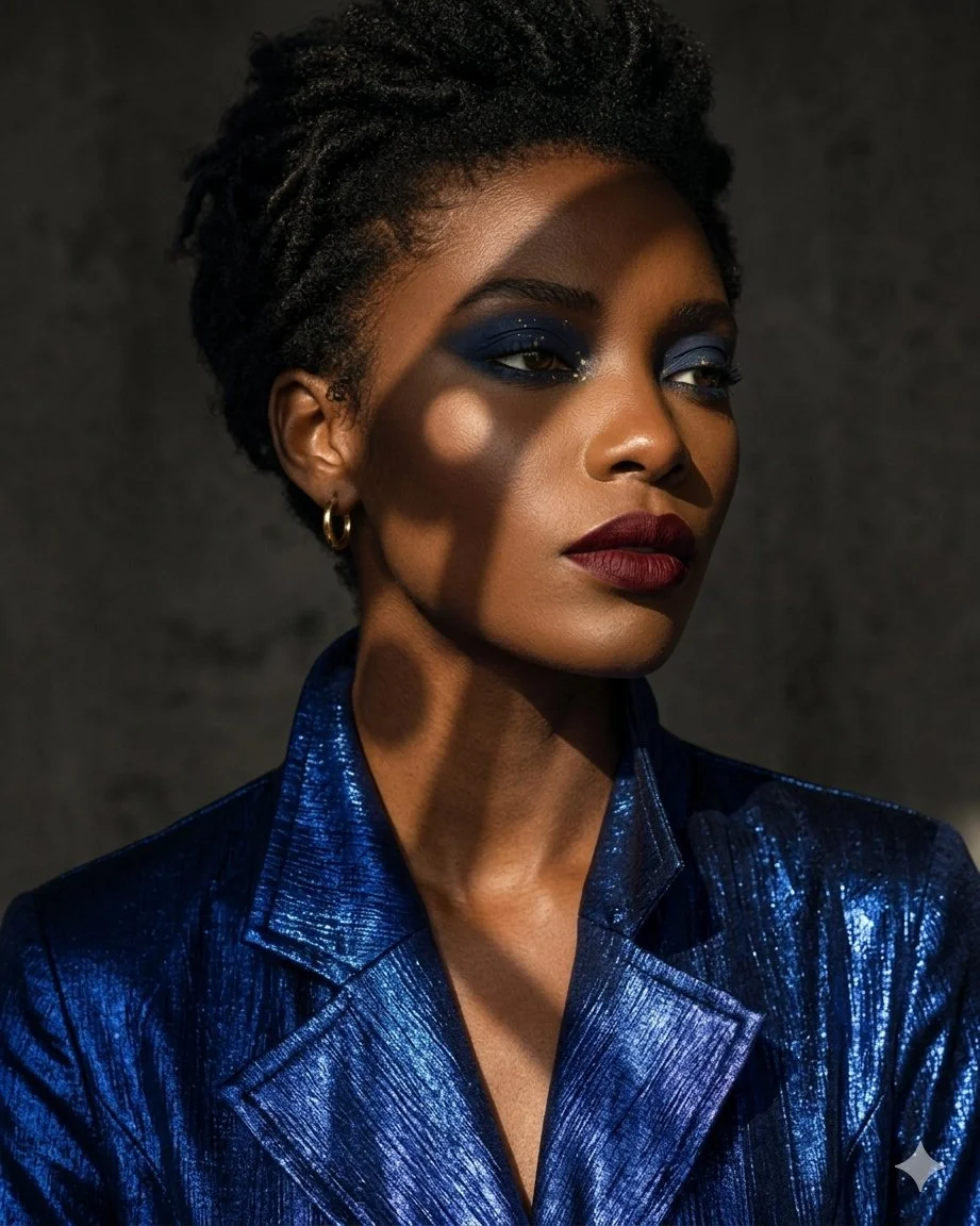 Sophisticated Allure: A High-Fashion Editorial Portrait