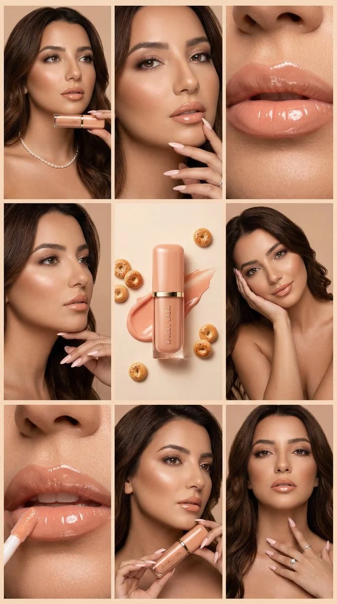 Sophisticated Luxury Lip Campaign