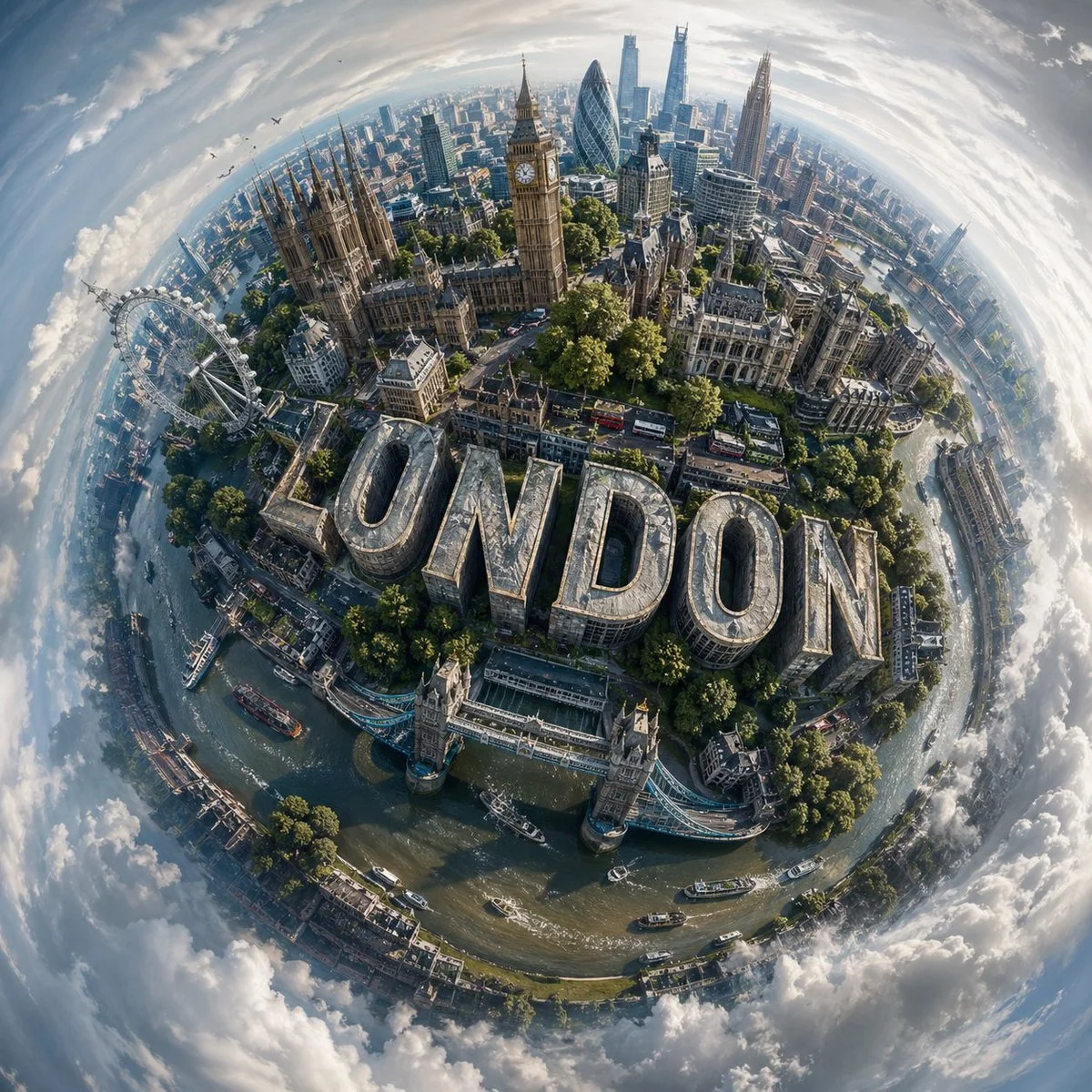 Spherical Cityscape: [CITY NAME] Miniature Globe