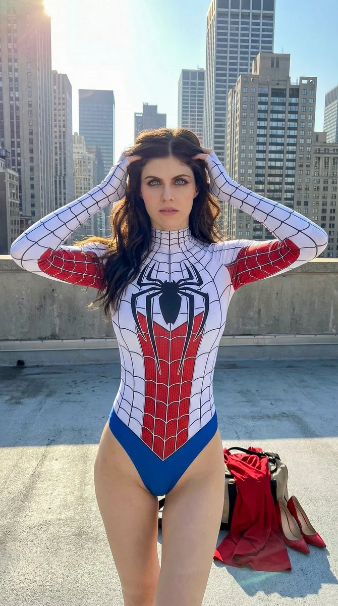 Spider-Girls Soar Above the City