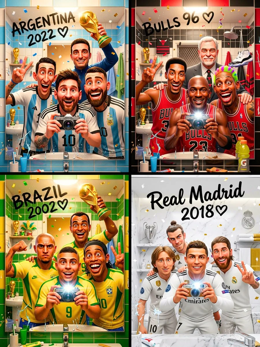 Sporty Reflections: Mirror Selfie Magic