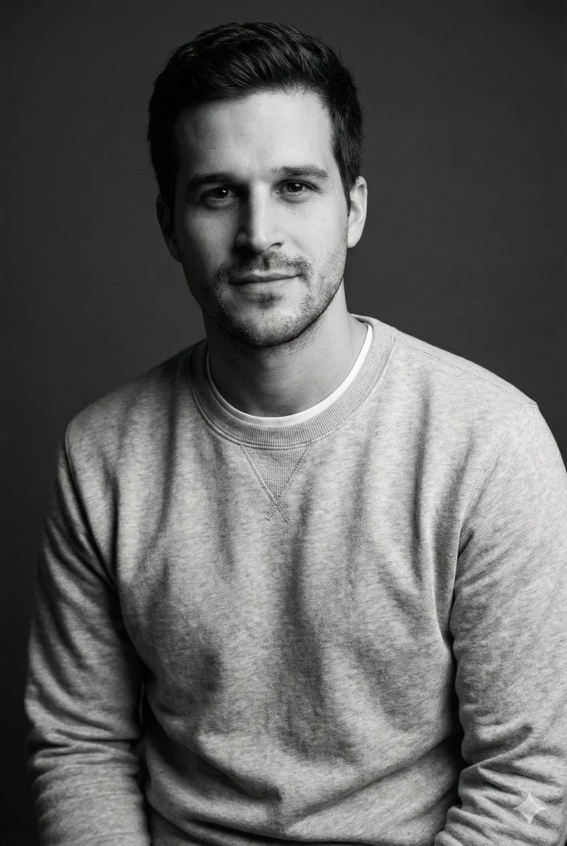 Spotlight on Serenity: A Monochrome Masterpiece