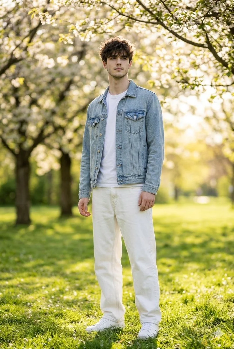 Spring Serenity Portrait in Cinematic Detail