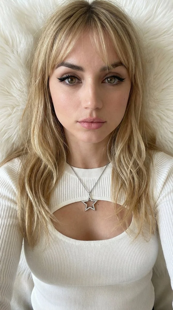 Star-Studded Serenity: A Glamorous Selfie