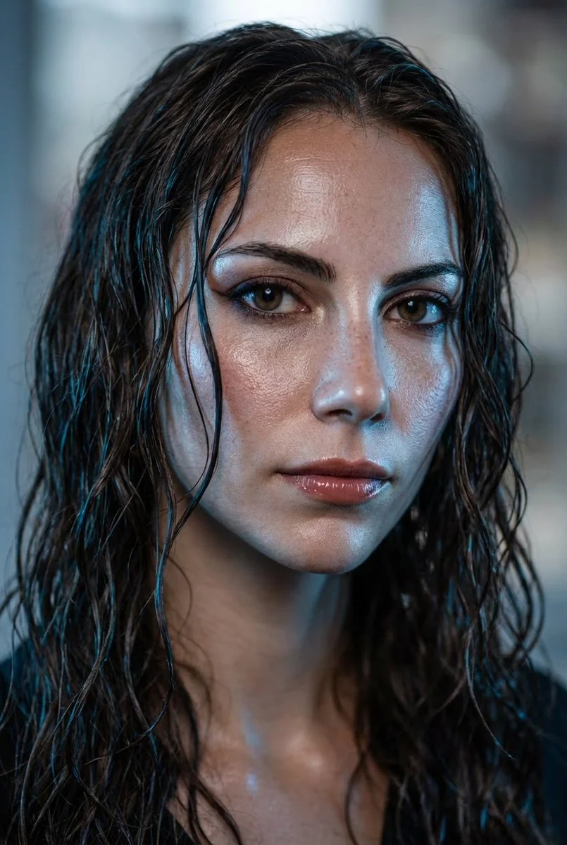 Starlit Elegance: A Celebrity's Portrait