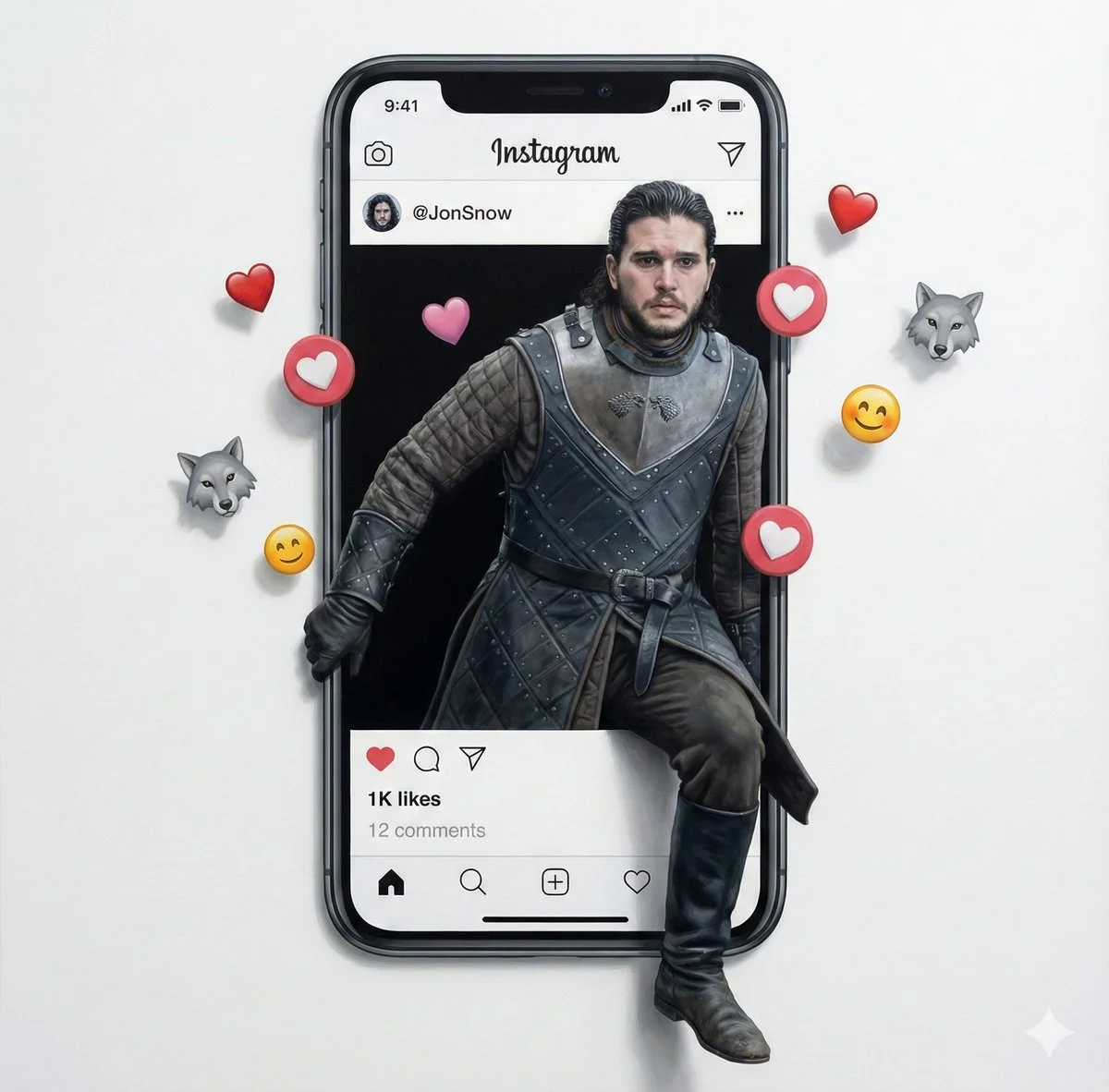 Step Out of the Screen: A Social Media Illusion