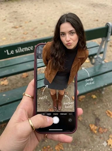 Stepping from the Screen: A Parisian Illusion