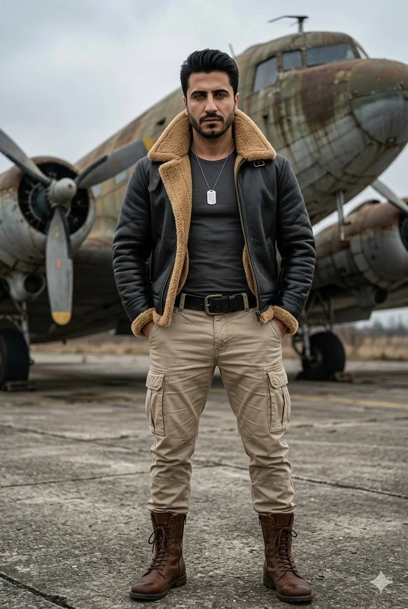 Stoic Aviator by Rusted Wings