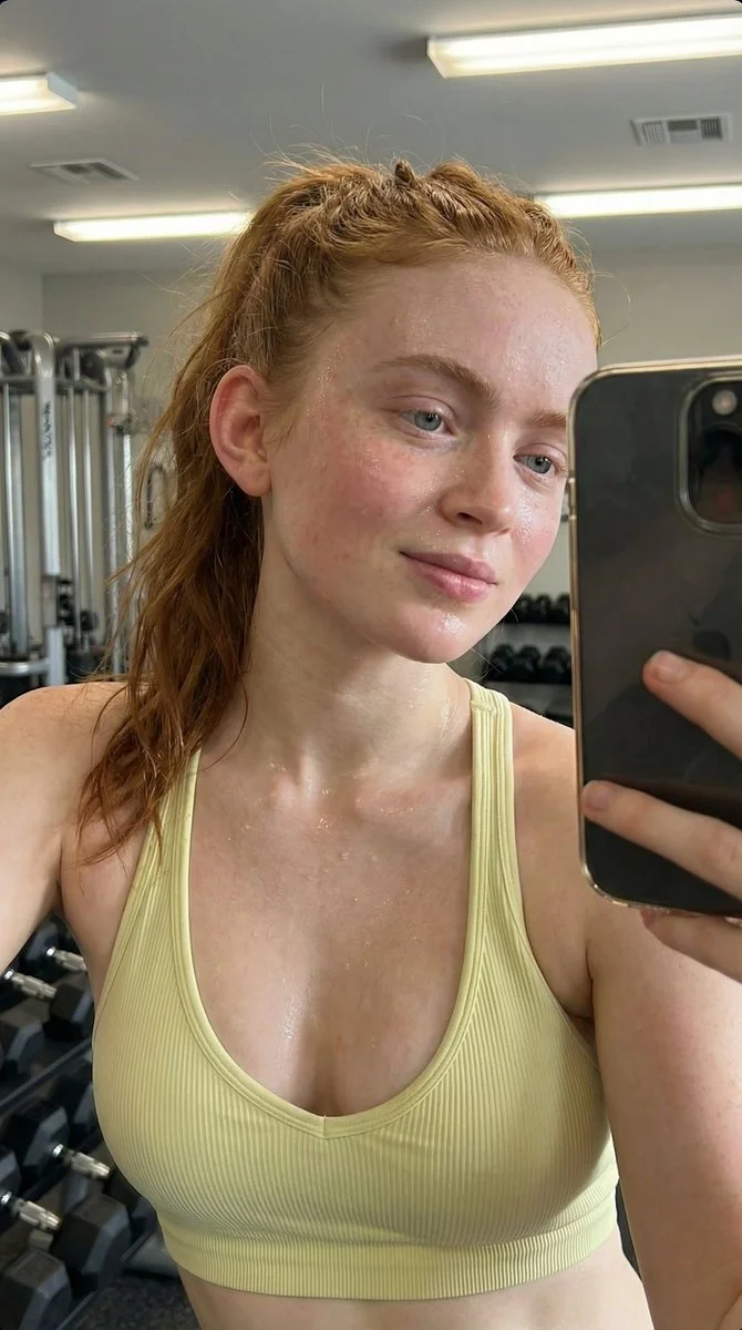 Strength and Sweat: A Selfie Moment