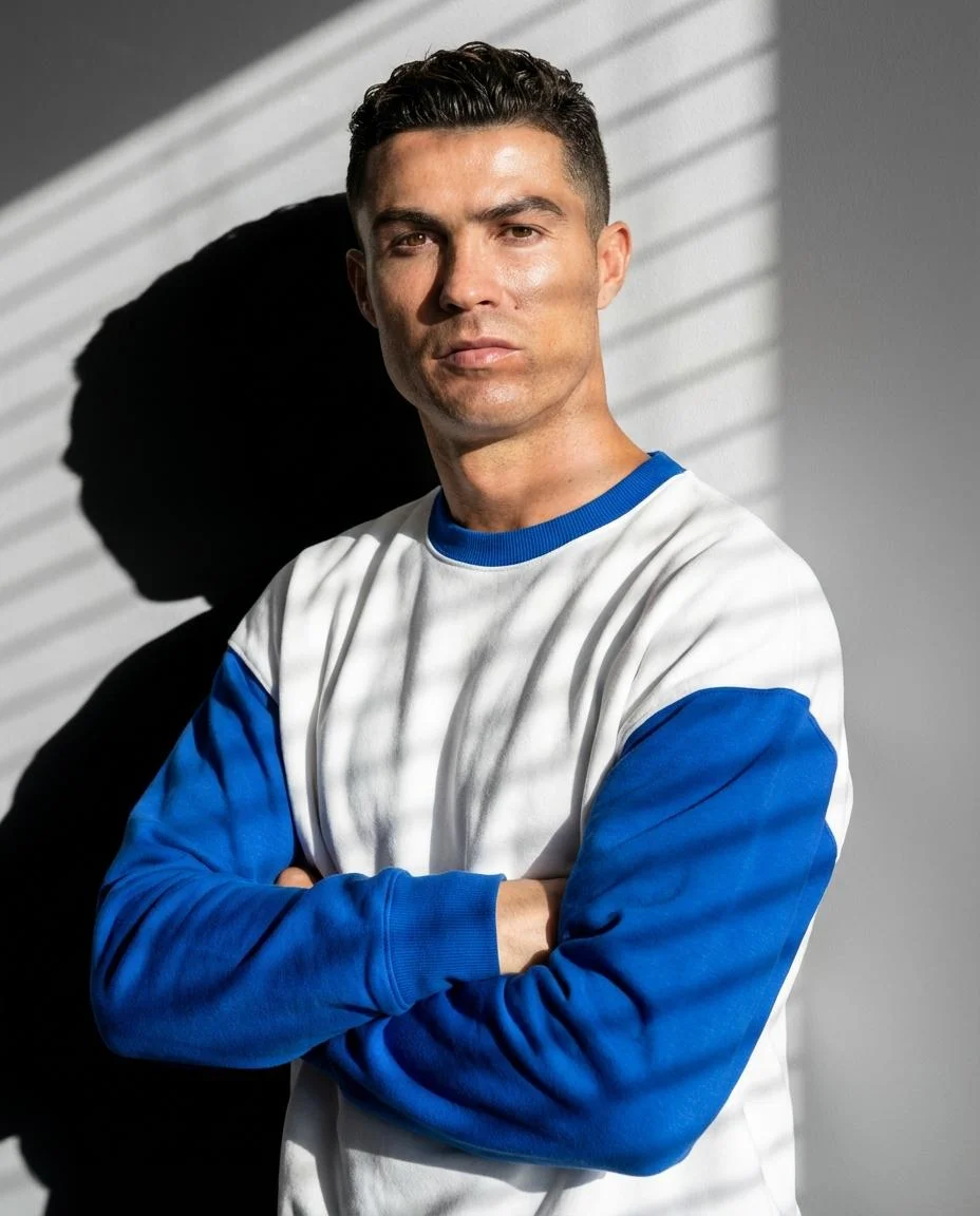 Striking Minimalism: Fashion Portraits in Dramatic Light