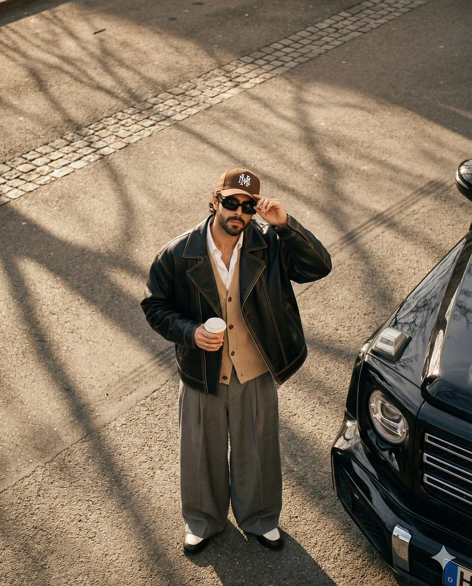 Stylish Serenity: A Balconied View of Urban Cool