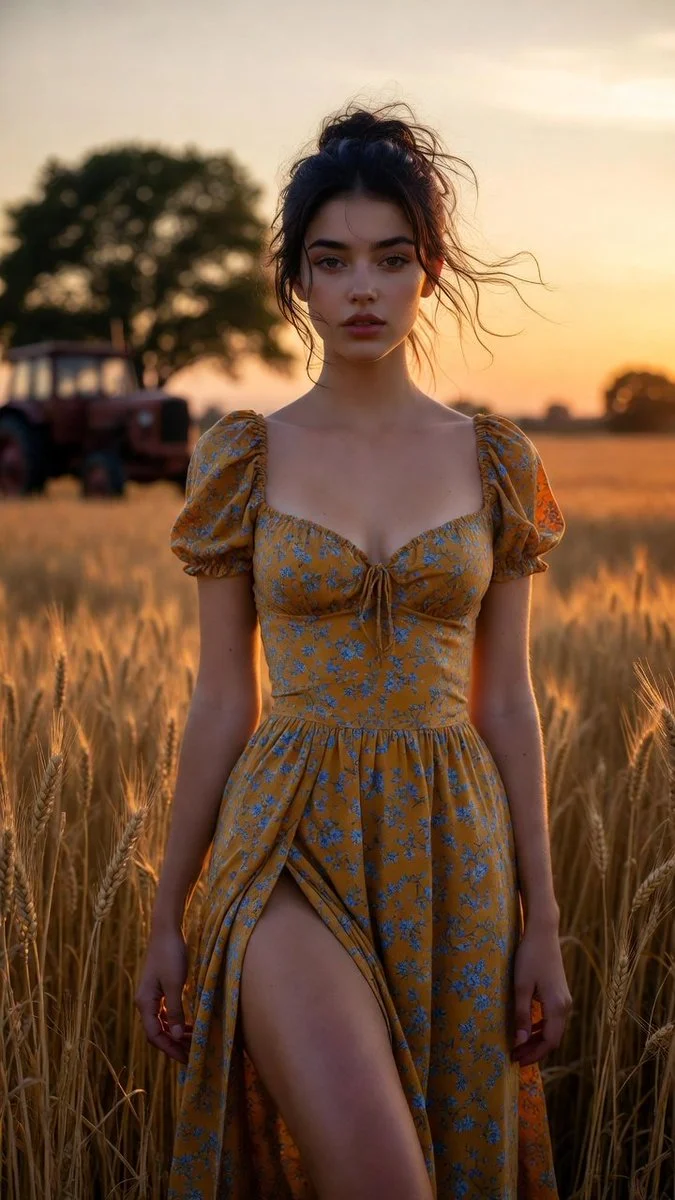 Subtle Beauty and Natural Textures in Sunset Light